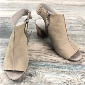 FRANCO SARTO Rachel 2 beige leather booties